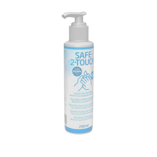 Safe2Touch - Dezynfekcja rąk - 200 ml