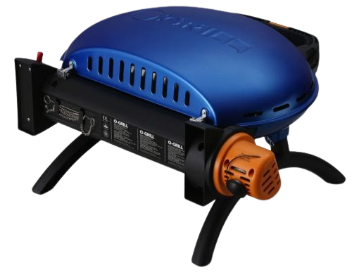 O-Grill 500 - cream, green, blue and orange - Gas grill