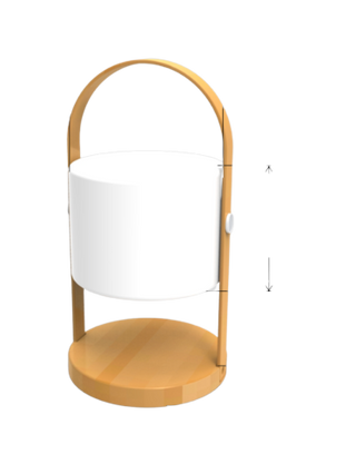 Lampa Nibe - Ładowalna z długim czasem pracy - do domu, ogrodu i/lub kempingu