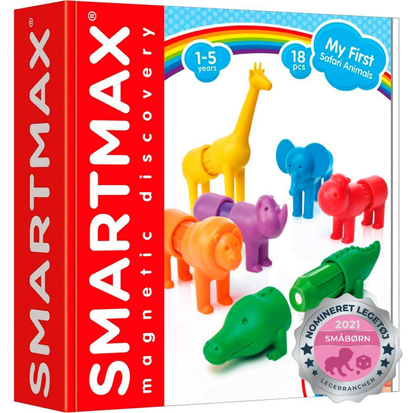 SmartMax- Moje pierwsze zwierzęta z safari - Zabawka na magnes